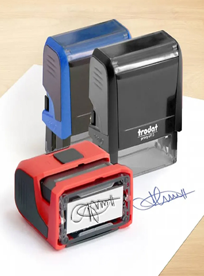 rubber stamps